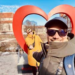 Was man eben so macht in Tallinn.