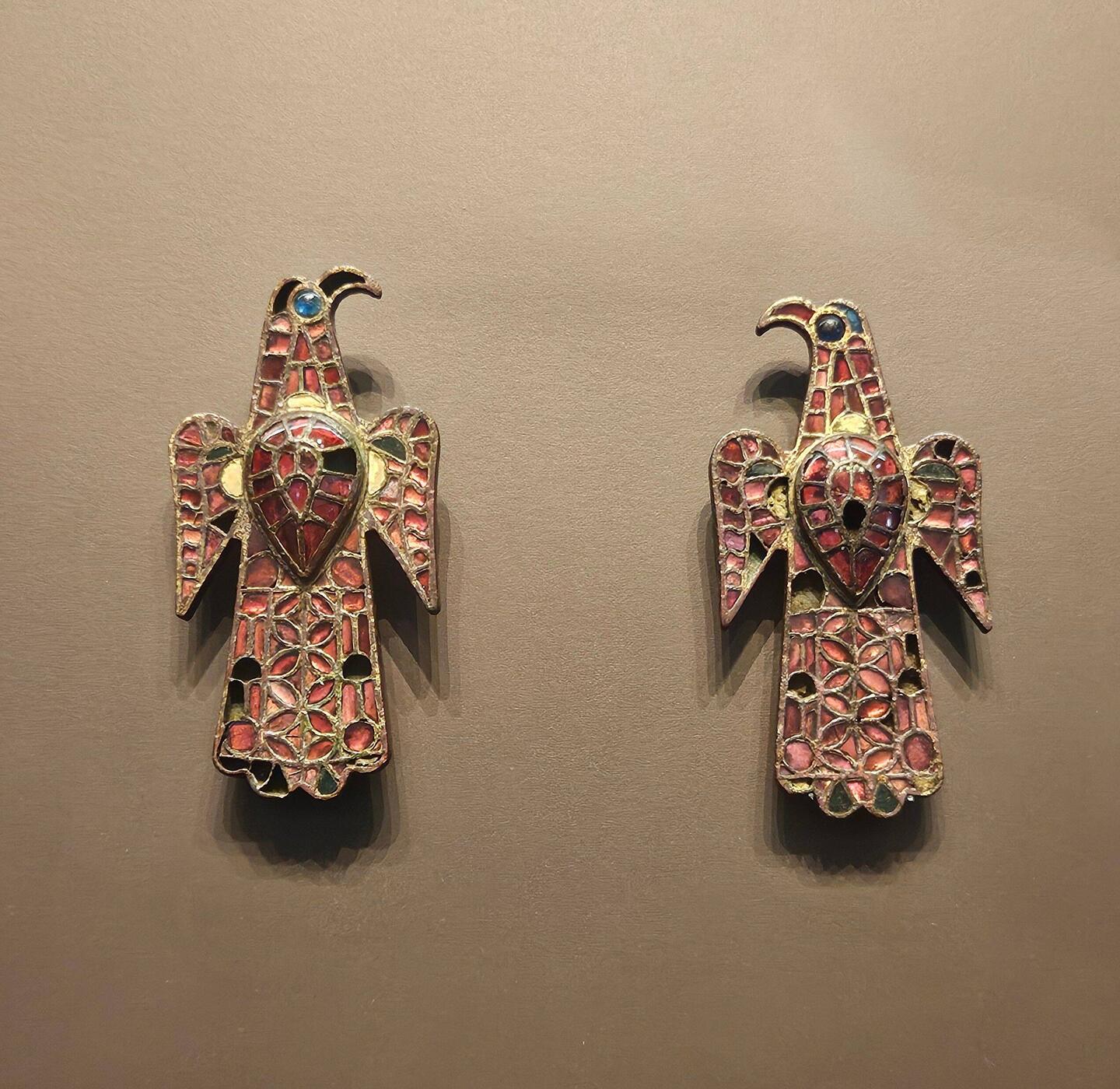 Visigoth eagle brooches 6c ad