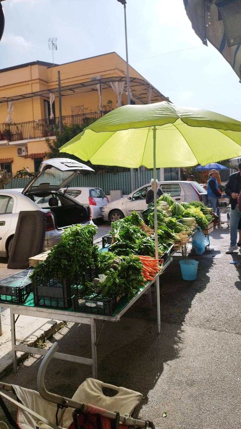 Ein entspannter Wochenmarkt