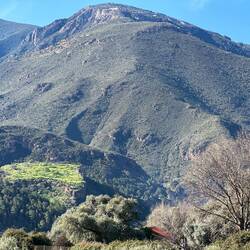 South: the Sierra de Lujar