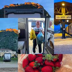 ..nach dem Wochenmarkt 🍅🫑🥚🍓verabschieden wir uns schweren Herzens wieder von Nafplio bis irgendwann👋🏻