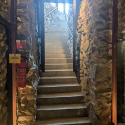 One of several exits.