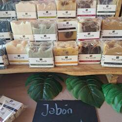 Besonders riecht die Kokosseife nicht...