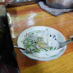 Dessert in the market