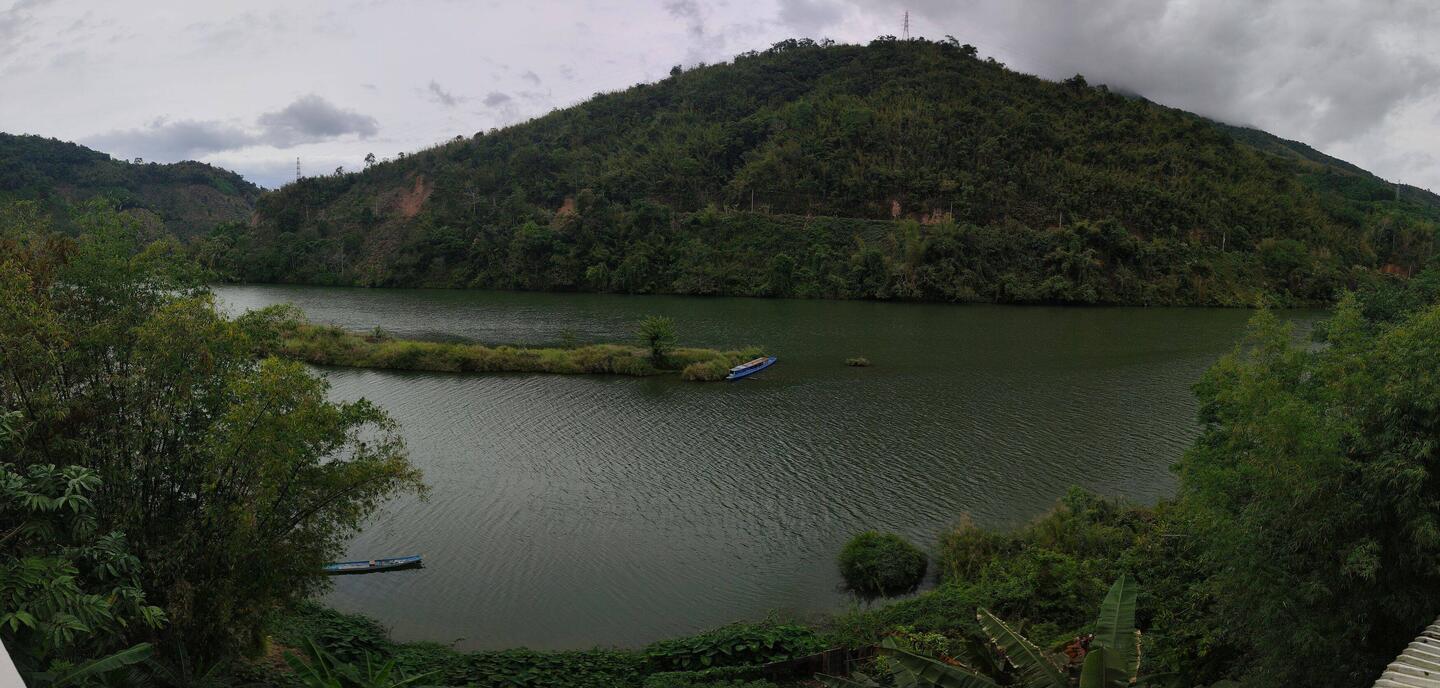 View from guesthouse balcony