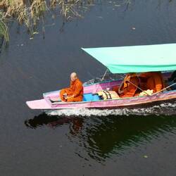 Monk on the water. Imagine Hawaii Five-0 vintage TV show but with added spirituality