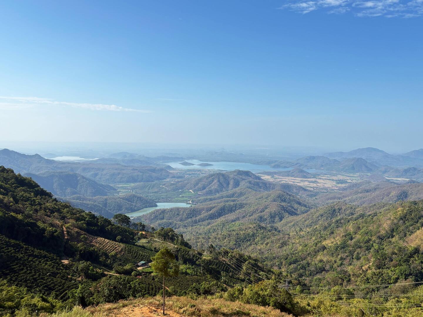View from the bus outside of Dalat