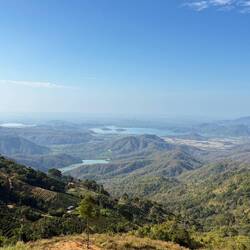 View from the bus outside of Dalat