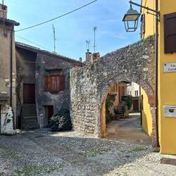 Blick in die alten engen Gassen