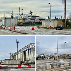 Hier liegen Milionenaufträge - Super-Yacht Bootsbau