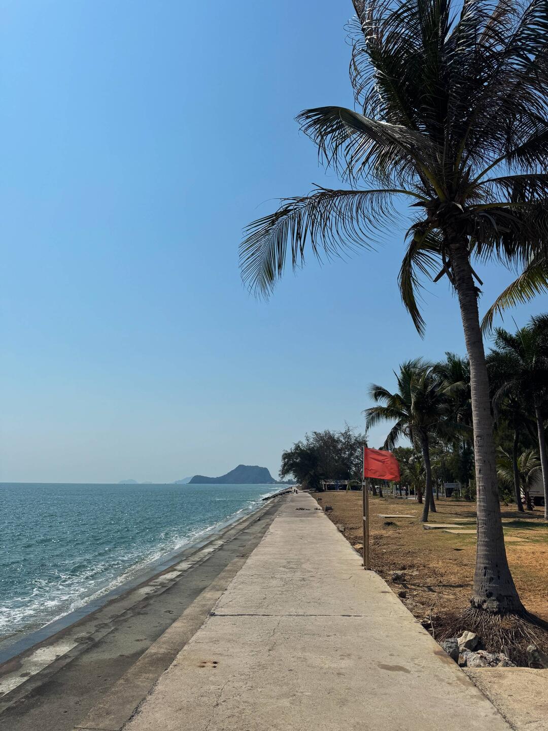 Enjoying the sea whilst we can - we say goodbye to it today until April in Vietnam.