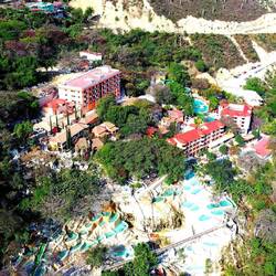 Hotel und Pools von Tolantongo