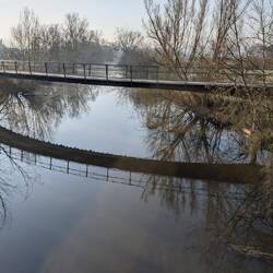 Fußgängerbrücke über die Altmühl
