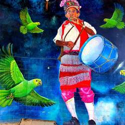 Schnappschuss aus dem Auto