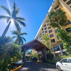 Ankunft in unserem schicken Hotel