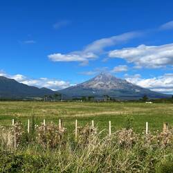 Von Nordwesten kann man ihn zwischenzeitlich sehr gut sehen 😍
