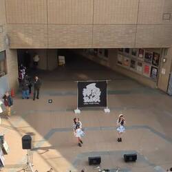 Performance in der Stadt