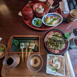 Essen nach dem längeren Spaziergang