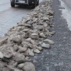 Der Winter hinterlässt Spuren