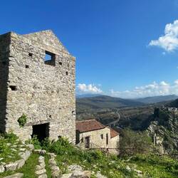 Das Dorf wurde erst Mitte des 20ten Jahrhunderts endgültig aufgegeben