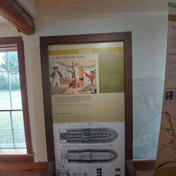 Belegung der Sklavenschiffe.