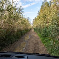 Auf dem Weg zum Stellplatz heute