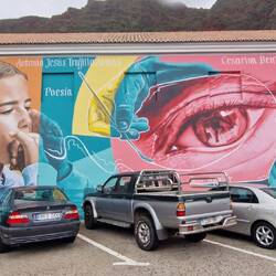 In Agulo angekommen.