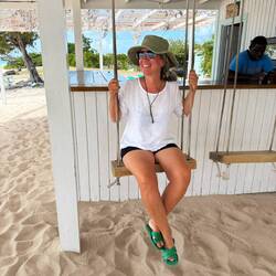 Am Strand in Barbuda 😎😇