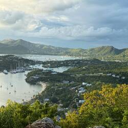 Sicht auf die Bucht von English Harbour