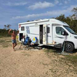 Wieder auf einem tollen Platz einquartiert 🤩