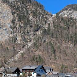 The not-in-operation cable car to the lookout. Greg was NOT happy.