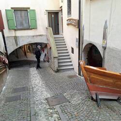 Vor dem (geschlossenen) Fischereimuseum