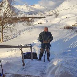 Heute lass ich schippen 🤗
