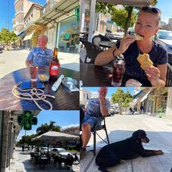 Sparta liegt auf 220m Seehöhe und es gibt sooo leckere Olivenbrötchen