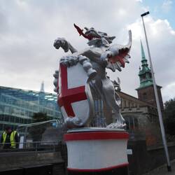 Die Grenze zur "City of London"