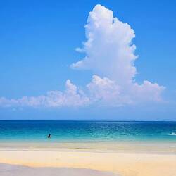 Philipp am Coconut Beach