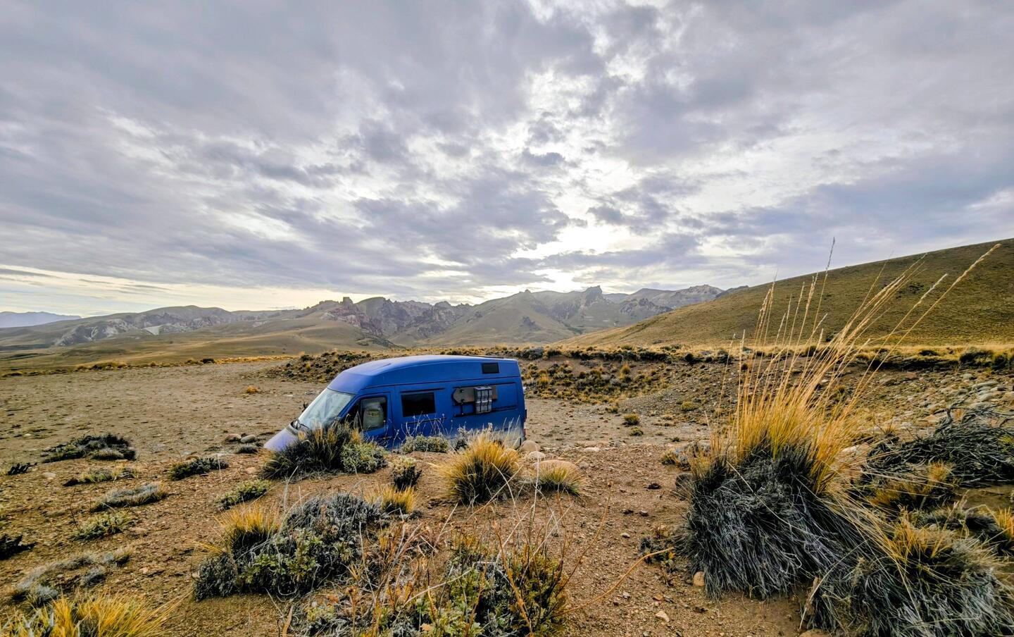 Unser Stellplatz am Rande des Nationalparks