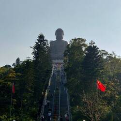 The big Tian Tan Buddha