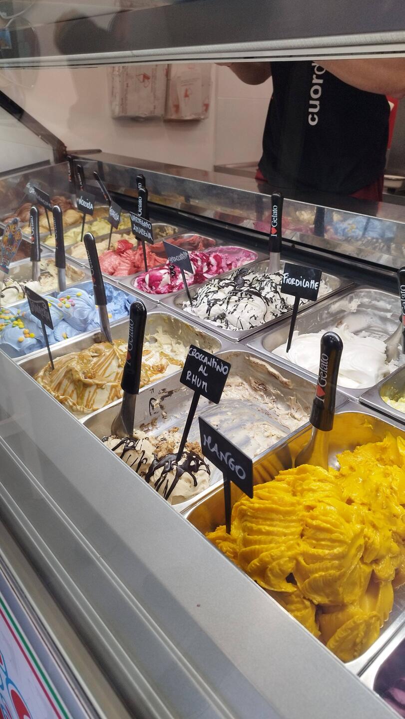 Die Auswahl fällt immer schwer, lecker sind alle Sorten 😋