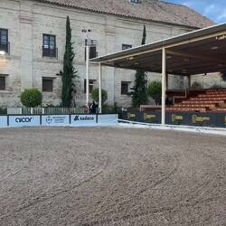 The arena and stables