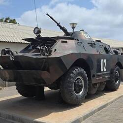 Geschenkter russischer Panzer