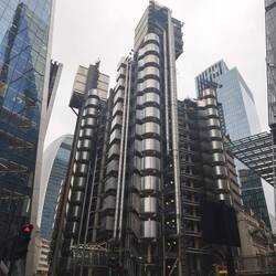 Lloyds building, ist heute schon ein Denkmal 1. Klasse