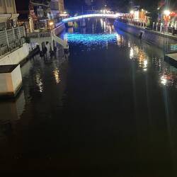 So many canals in Bangkok!