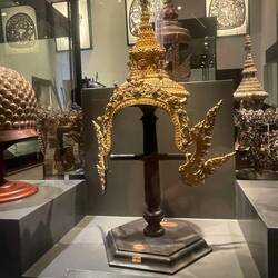 Beautiful royal headdress