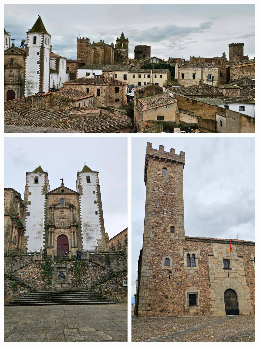 Die schöne Altstadt von Cáceres