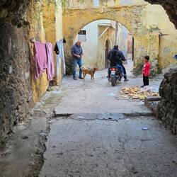 The old Portuguese fort in El Jadida