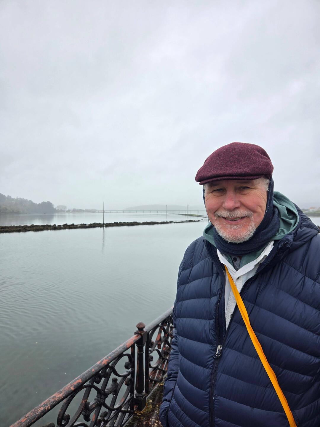 It was dreary in the morning at Noia and a little wet and chilly!