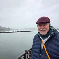 It was dreary in the morning at Noia and a little wet and chilly!