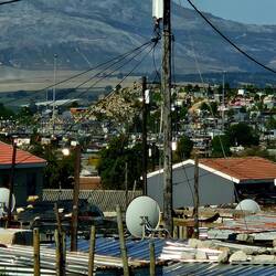 Dazwischen Mandelahäuschen