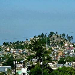 Hunderte von Shacks( Hütten)